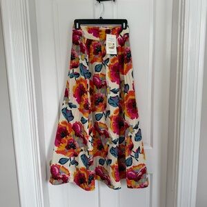 NWT Sezane x Momoni Adriannna floral skirt